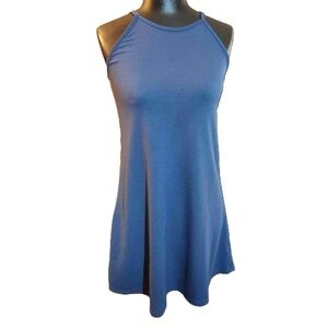 WallFlower Blue Sleeveless A Line Dress Extra Small